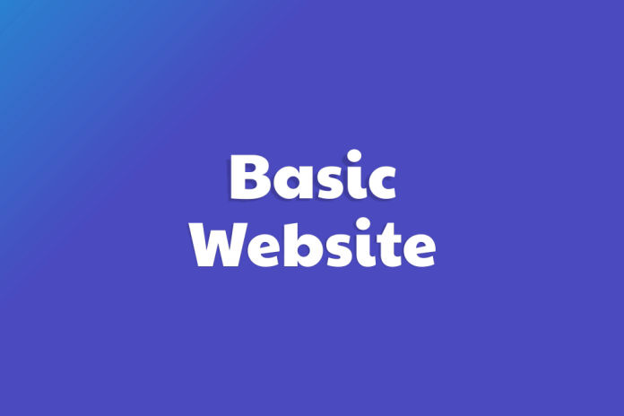 Basic website development