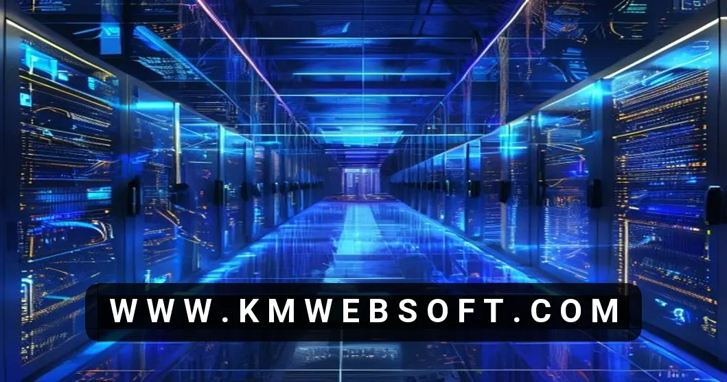 Illustration of a modern data center showing Linux VPS servers, load balancing, redundant AI model deployment, and high‑availability clusters to maximize AI model uptime.