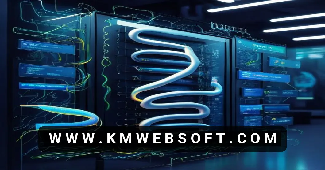 Essential AI development tools on a Linux VPS: A high-tech virtual private server with glowing circuits representing GPU acceleration, surrounded by abstract visualizations of machine learning and deep learning frameworks, Python symbols, and minimalist icons for Jupyter Notebook, TensorFlow, and PyTorch, depicting a powerful data science environment for AI server configuration.