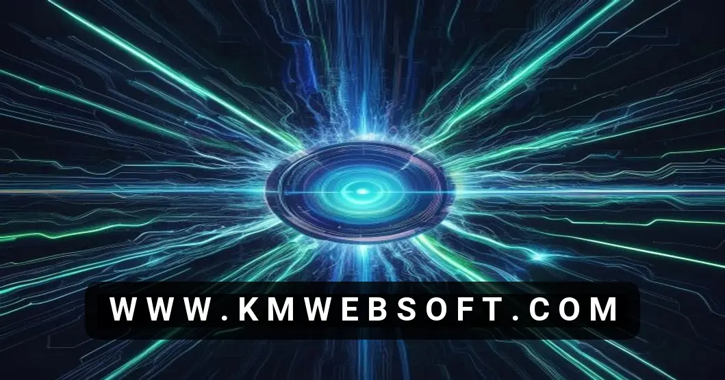 Abstract visualization of optimized Linux environments accelerating AI model training, featuring glowing data streams, interconnected neural networks, GPU acceleration, and advanced machine learning infrastructure, symbolizing reduced training time and enhanced deep learning performance.
