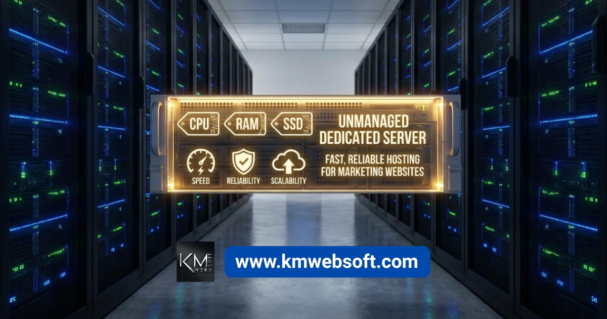 Why Unmanaged Dedicated Servers Supercharge Your Marketing Website Performance